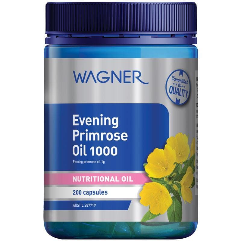 Wagner Tinh Dầu Hoa Anh Thảo 1000mg (Evening Primrose oil) 200 viên