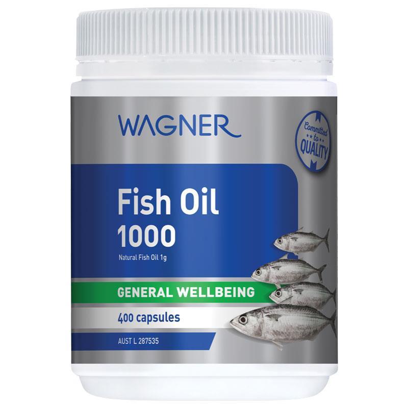 Wagner Dầu Cá 1000mg (Fish Oil) 400 viên