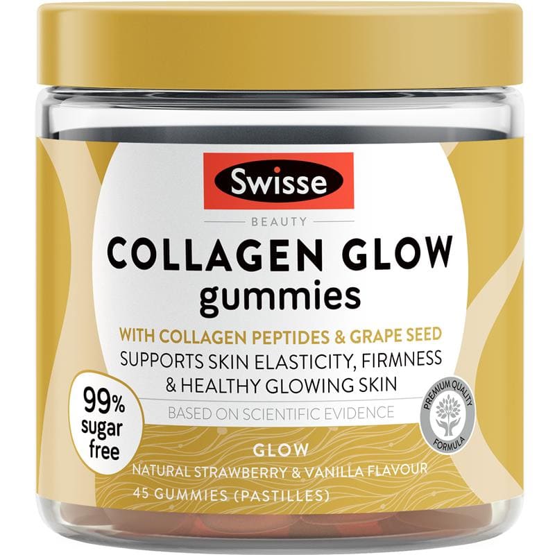 Swisse Collagen kẹo dẻo (Collagen Glow) 45 viên