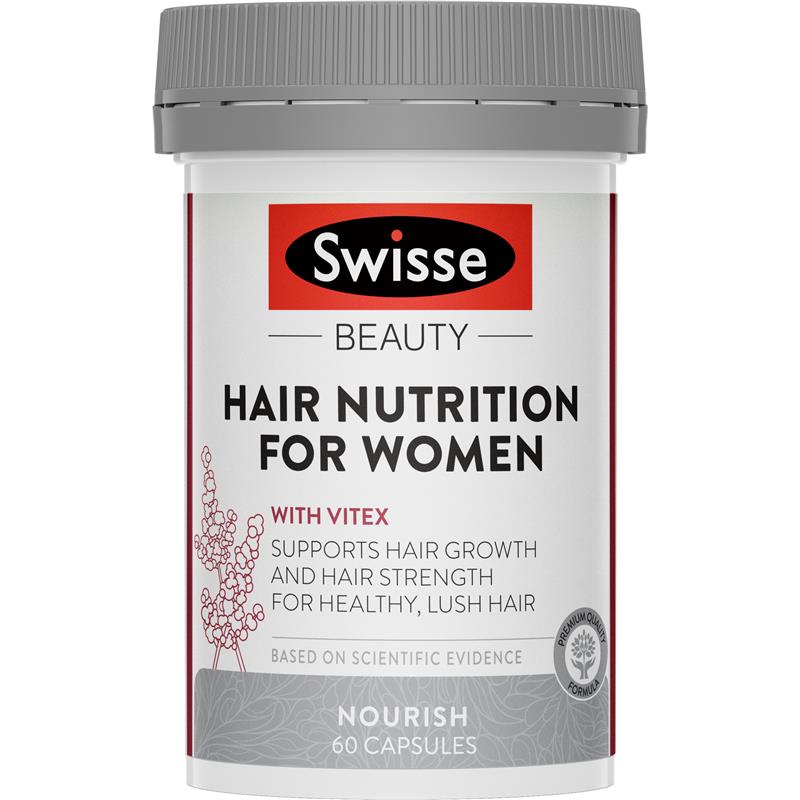 Swisse Viên uống hỗ trợ mọc tóc dành cho phụ nữ (Swisse Hair Nutrition For Women) 60 viên